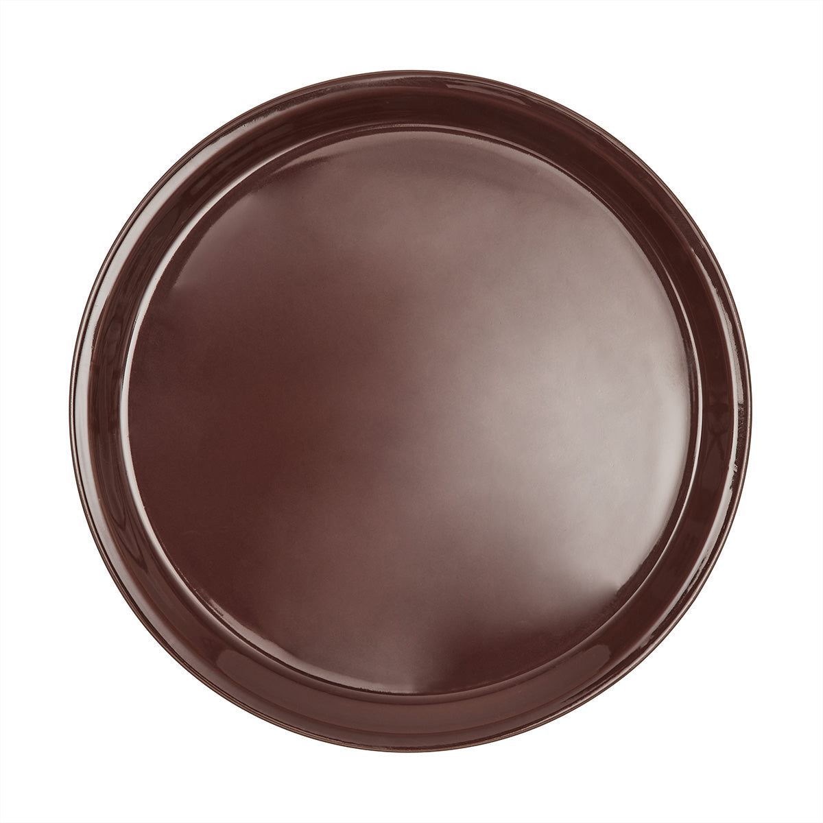 yuka dinner plate set of 2 in dark terracotta 1
