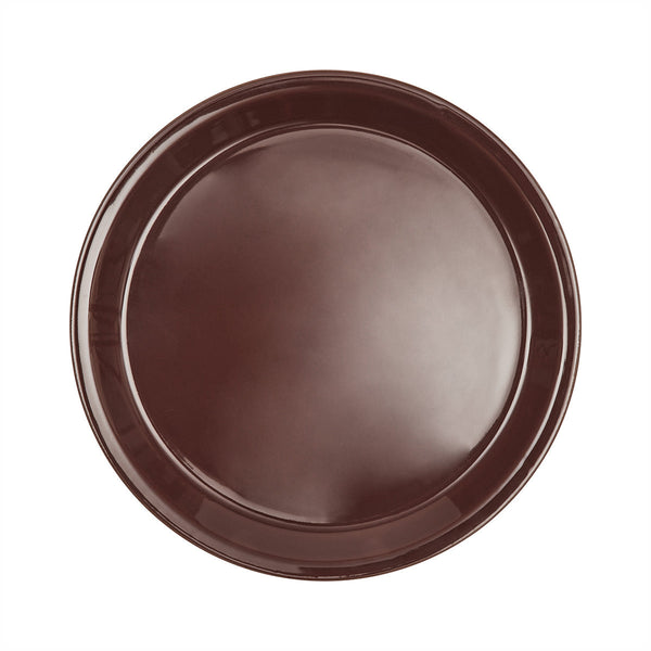 yuka lunch plate set of 2 in dark terracotta 1
