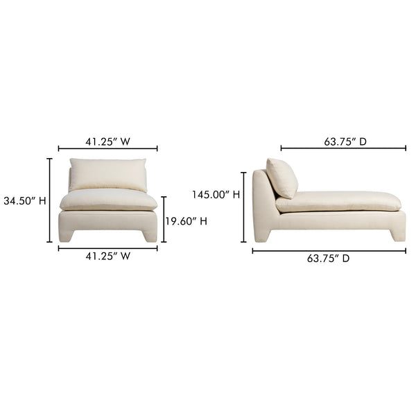 Estelle Chaise Moes Home Collection Mhc Zt 1044 05 12