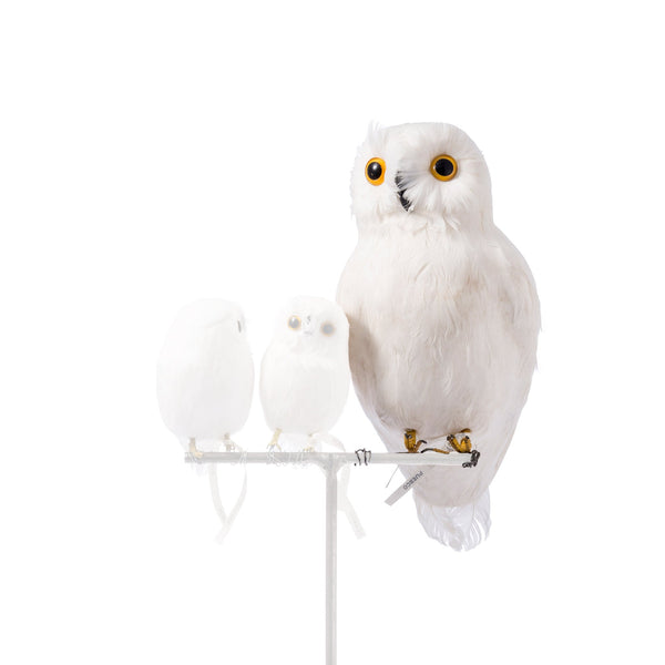 Artificial Birds Owl White 6