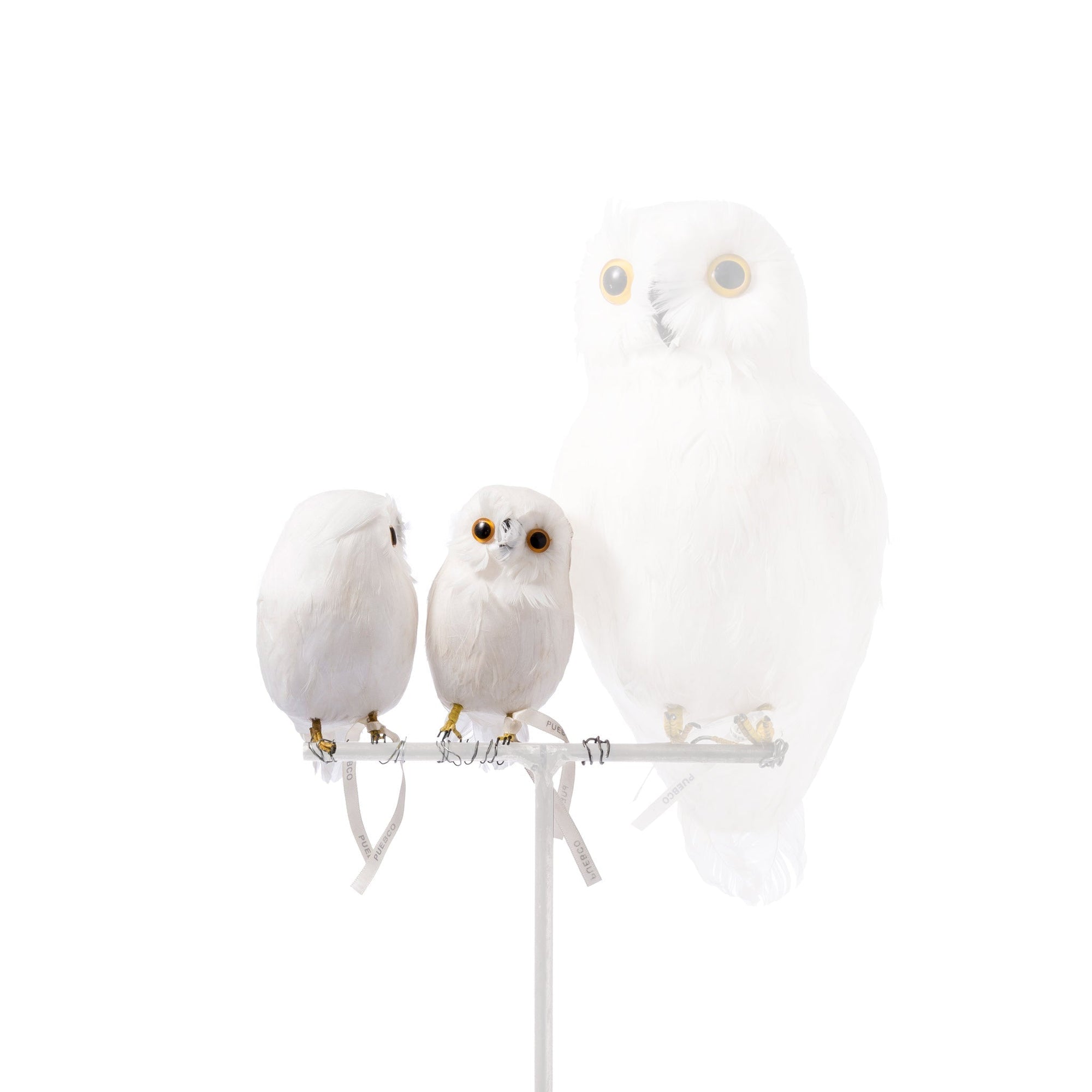 Artificial Birds Owl White 5