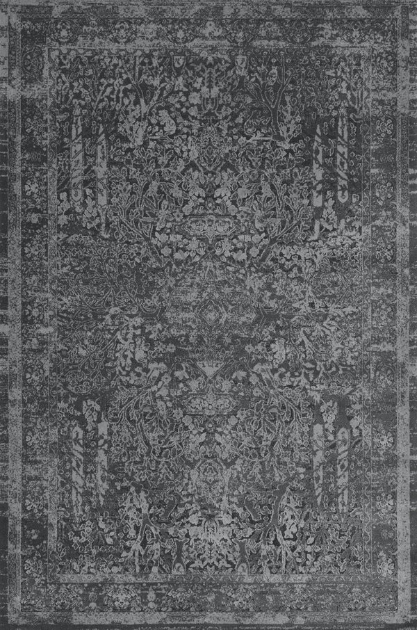 Everly Power Loomed Grey / Grey Rug Flatshot Image