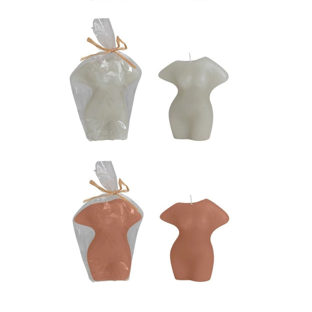 Unscented Figure Candle