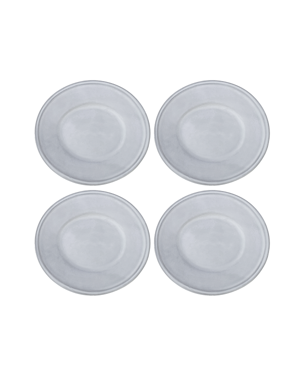 Oval White Dessert Plate Set Of 4 Uvn 1000149 1