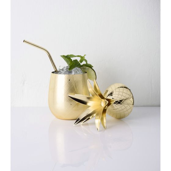gold pineapple tumbler 3