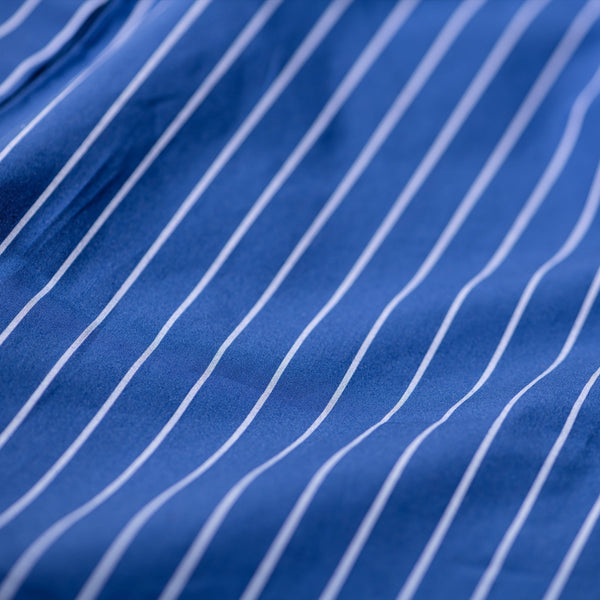 Cotton Stripe Shirt V Neck 5
