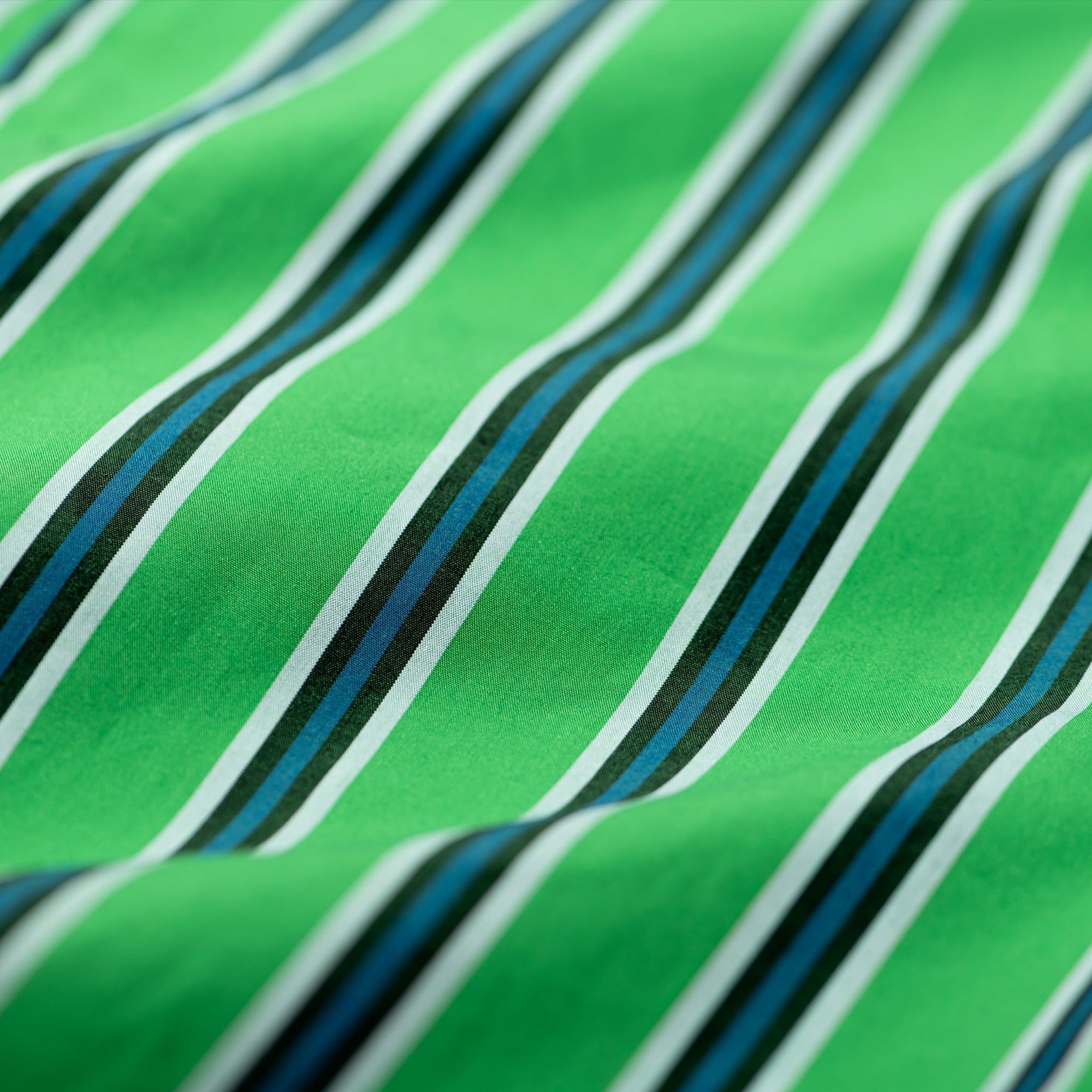 Cotton Stripe Shirt Crew Neck 7