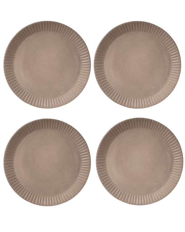 Stripes Gloss Grey Dinner Plate Set Of 4 Uvn 1000112 1
