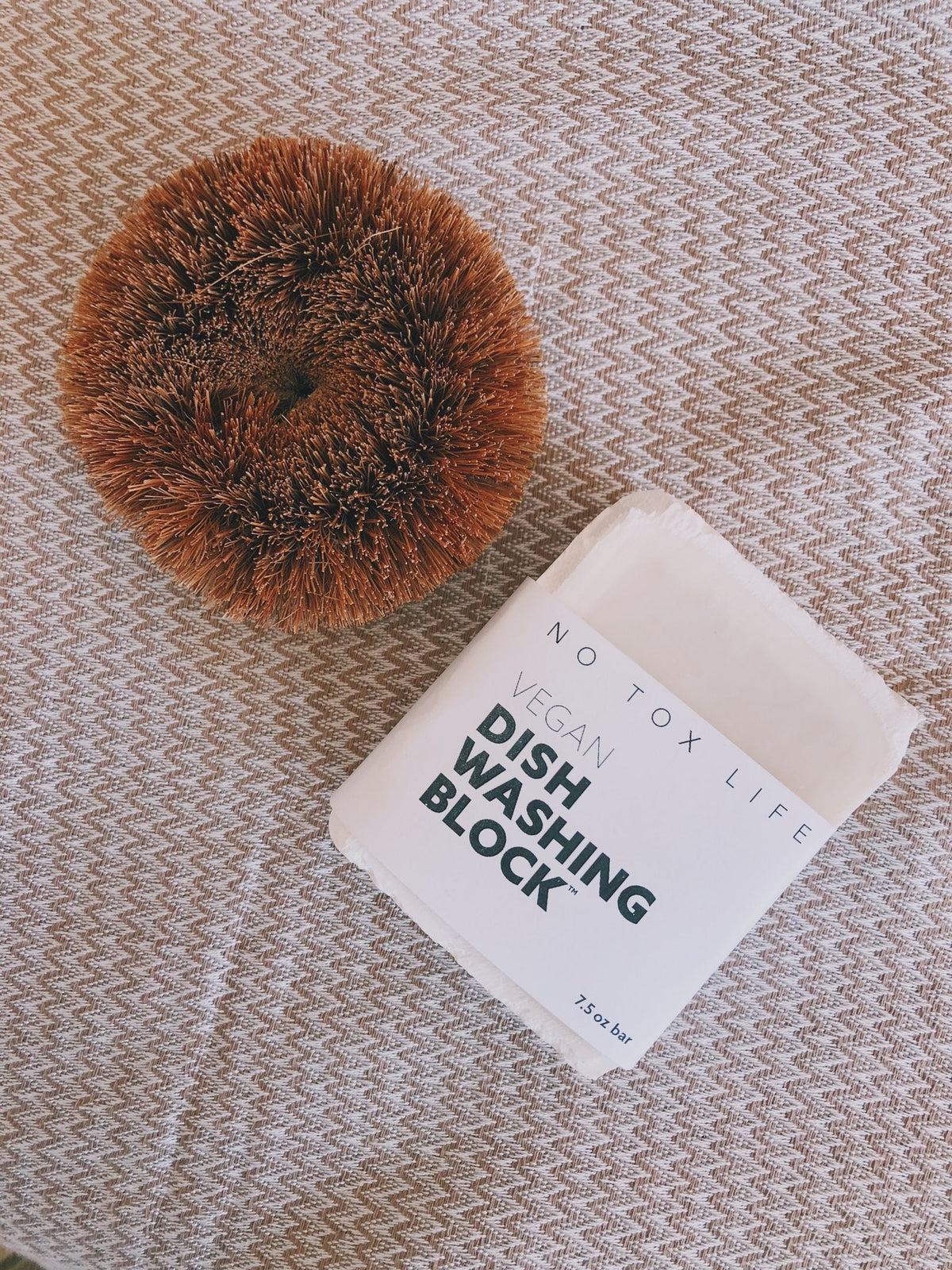 Dish Block - Zero Waste Dish Washing Bar - Free of Dyes and Fragrance by No Tox Life
