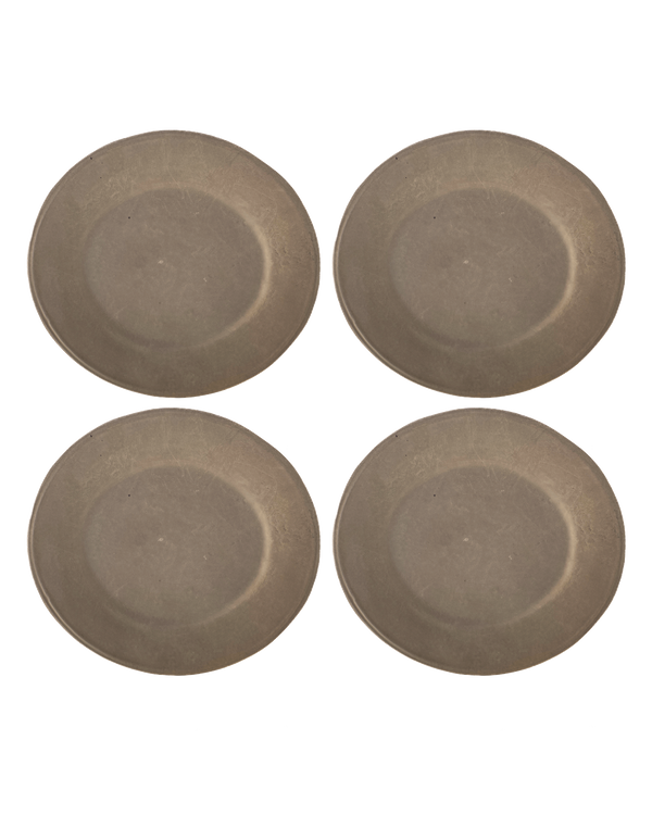 Oval Slate Grey Dinner Plate Set Of 4 Uvn 1000156 5