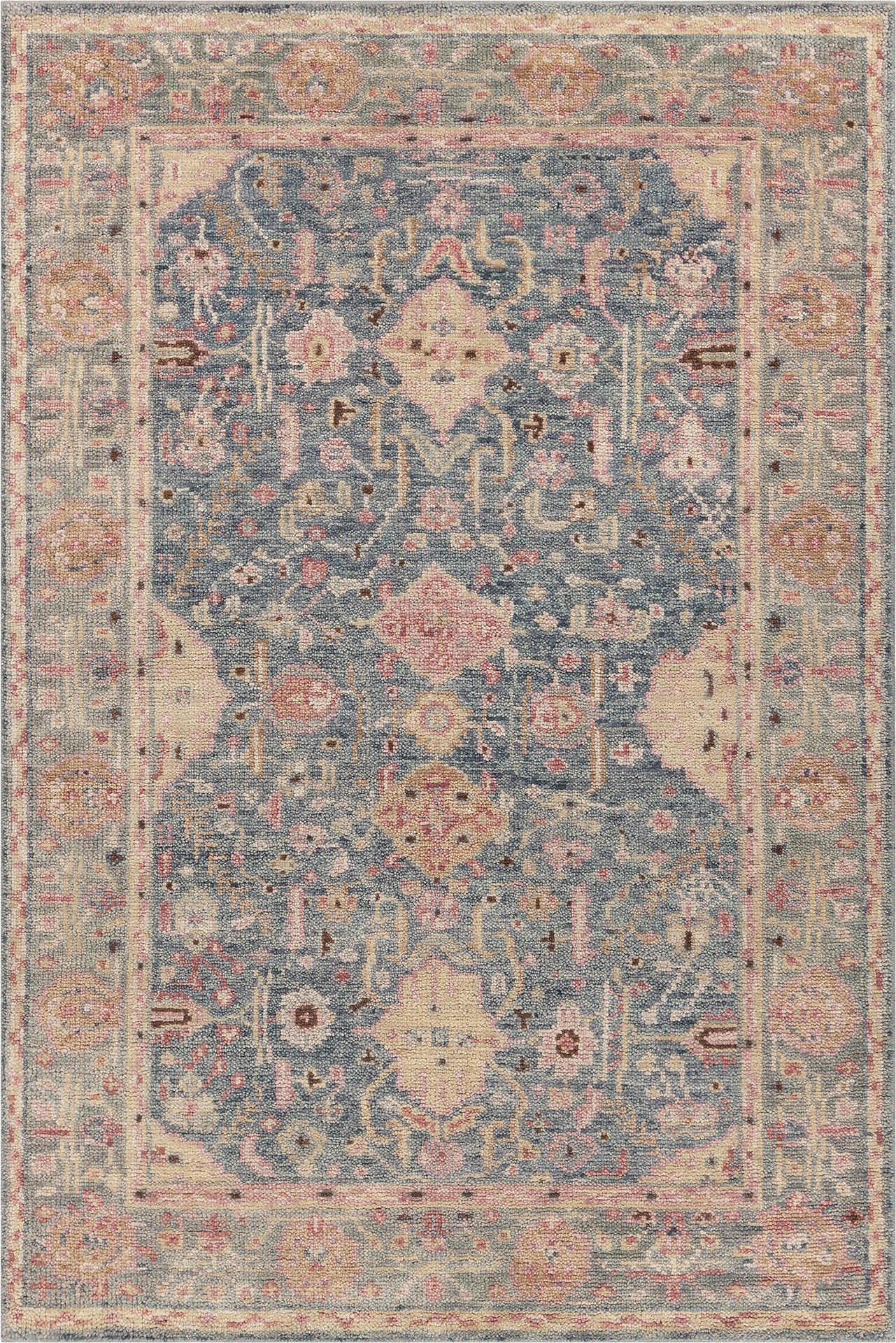 Wendi Hand Knotted Traditional Wen 58103 Rug Chandra Rugs 1