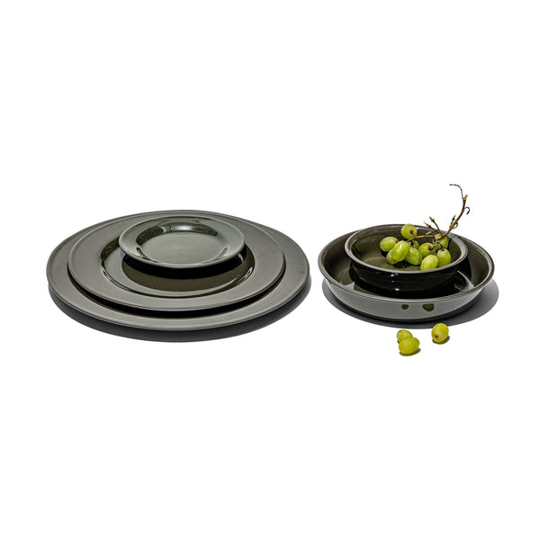 Forest Green Dinnerware Plate 1