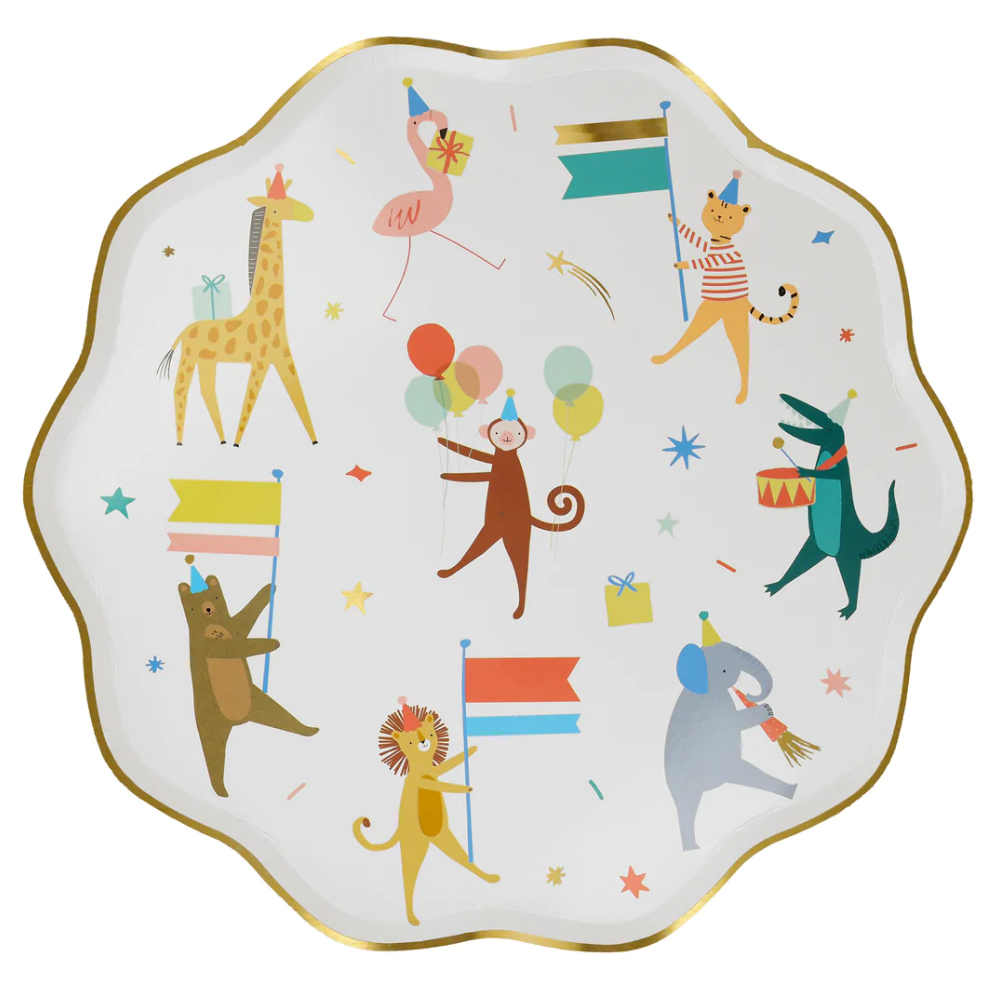animal parade partyware by meri meri mm 267376 2