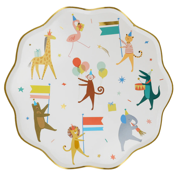 animal parade partyware by meri meri mm 267376 2