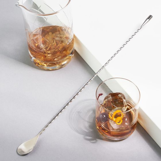 stainless steel weighted barspoon 2