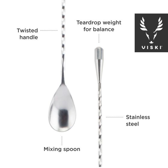 stainless steel weighted barspoon 4