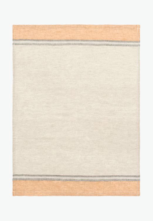 Linen Kitchen Towel in Natural-İndian Tan 1
