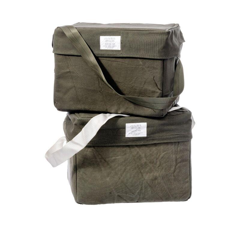 Vintage Tent Fabric Cooler 3
