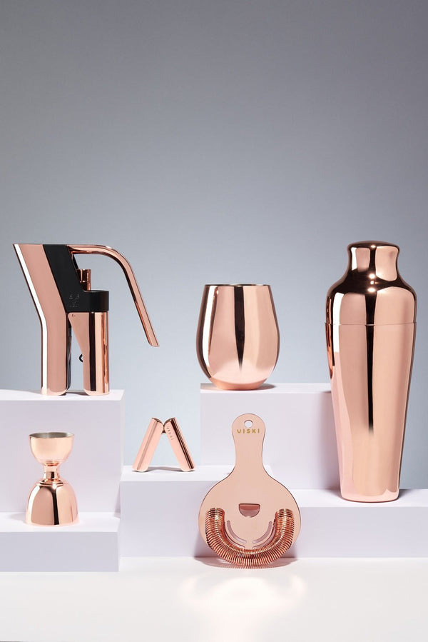Gold Heavyweight Cocktail Shaker 3