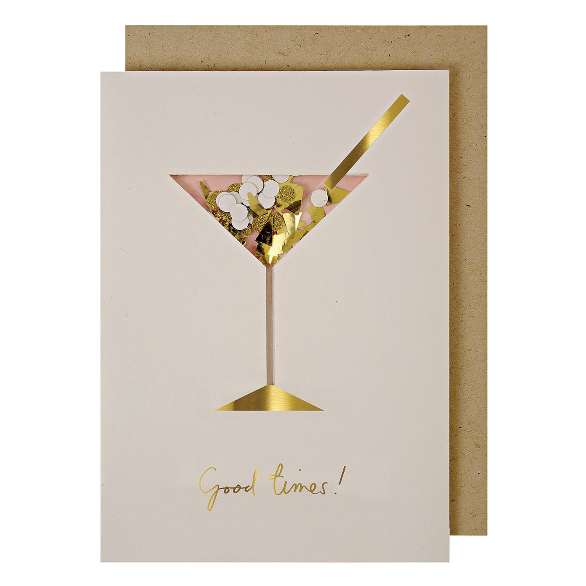 cocktail confetti shaker birthday card by meri meri mm 132625 1