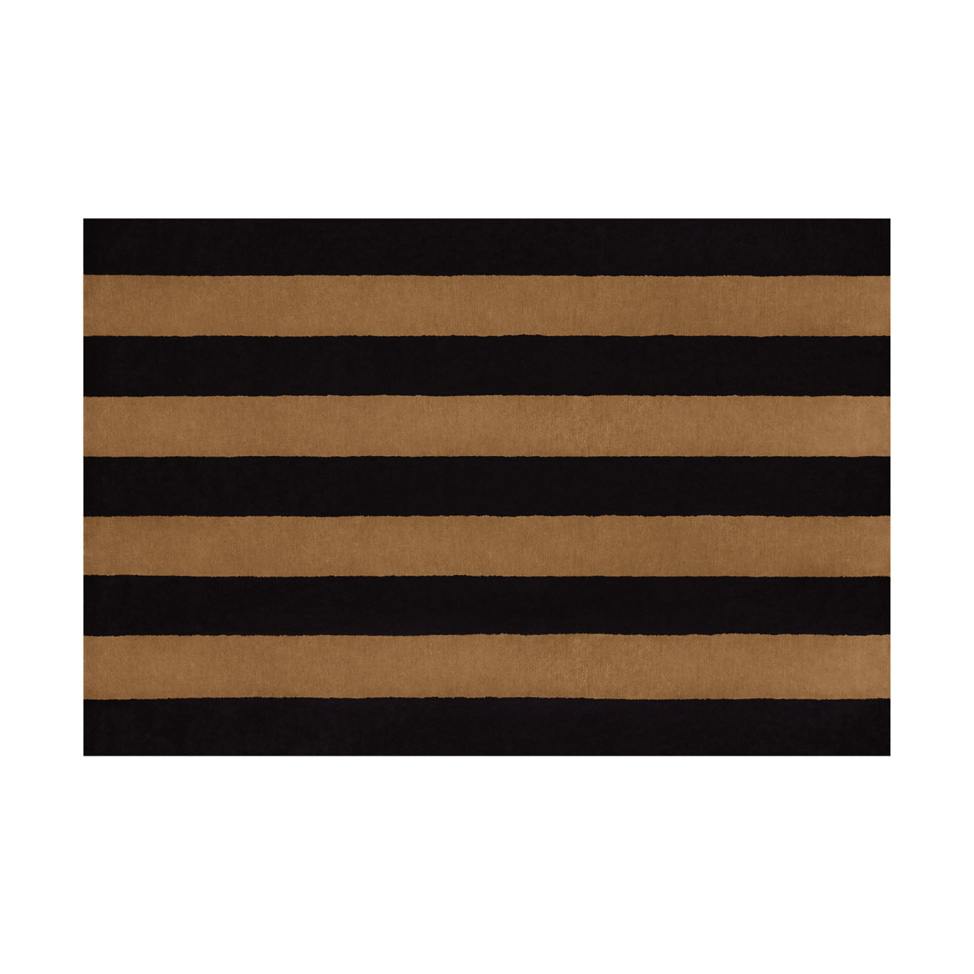 Pattern Black Beige Stripe Rug Hem Hem 31361 1