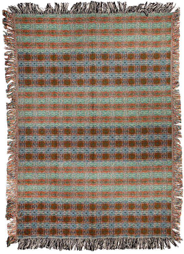 New Plaid Woven Throw