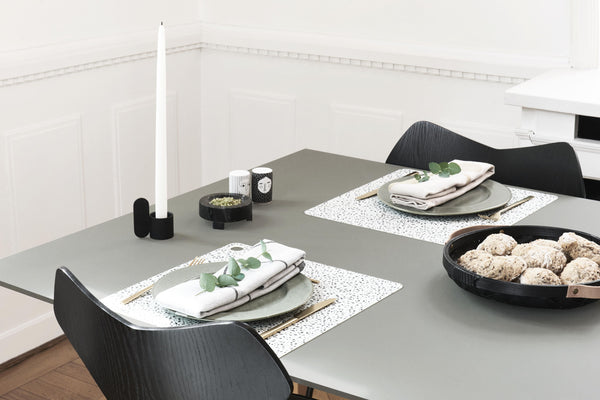 Round Sporta Bread Basket in Black design by OYOY