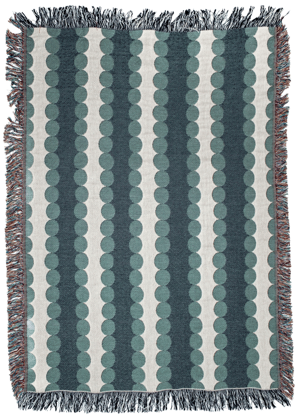 Peas Please Woven Blankets