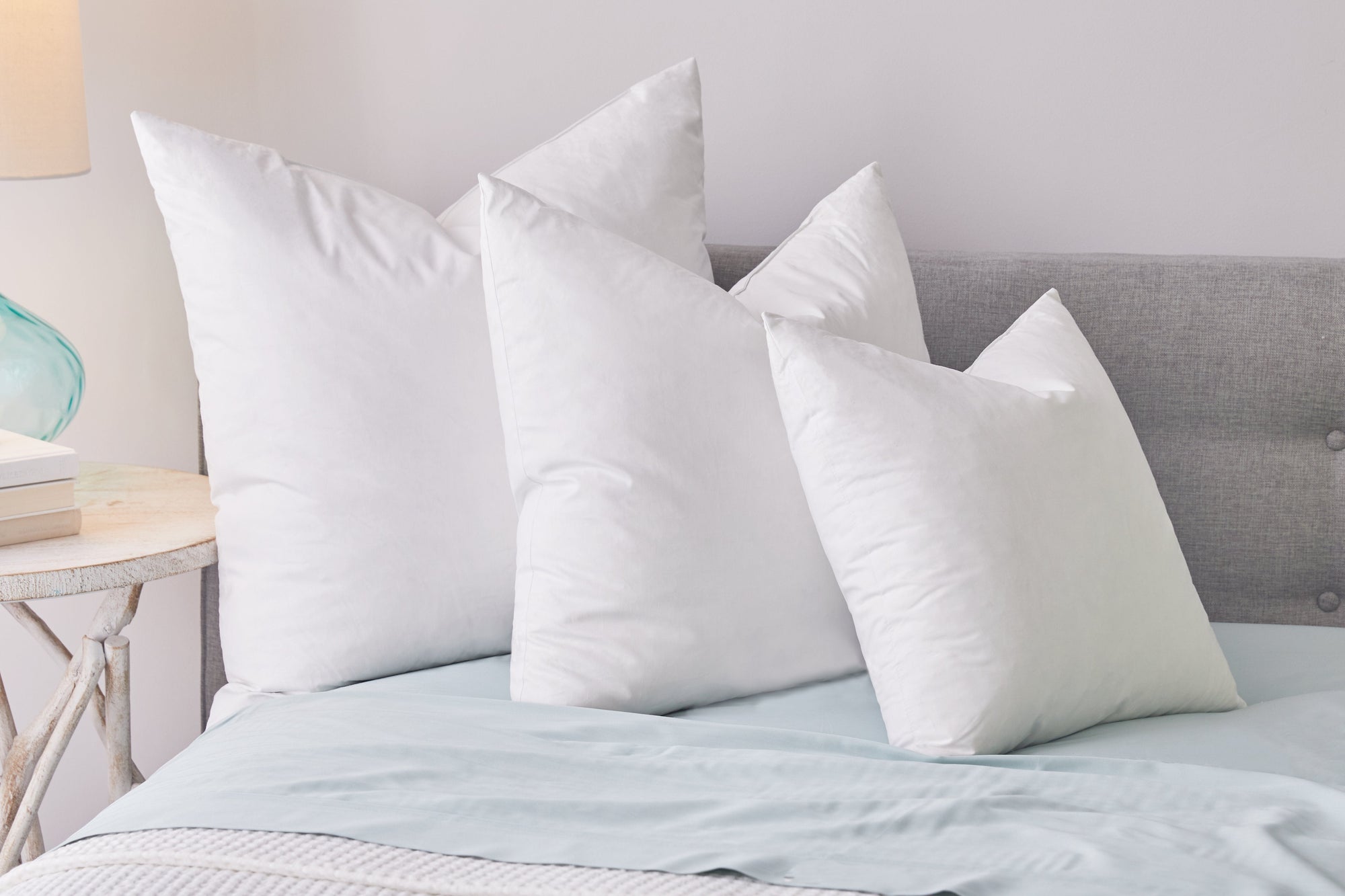 Feather Pillow Insert Set Of 2 I12036F2 3