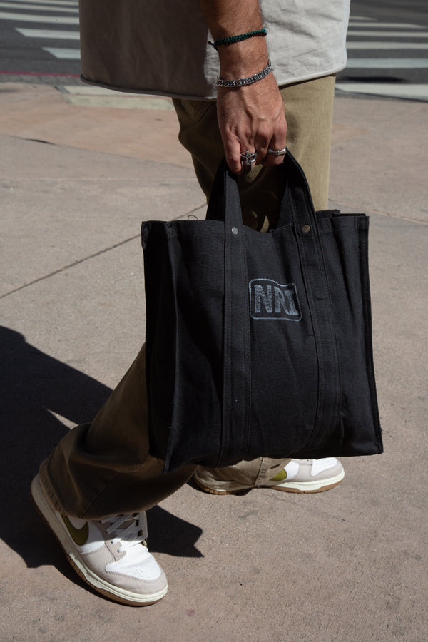 Labour Tote Bag Small in Off-White