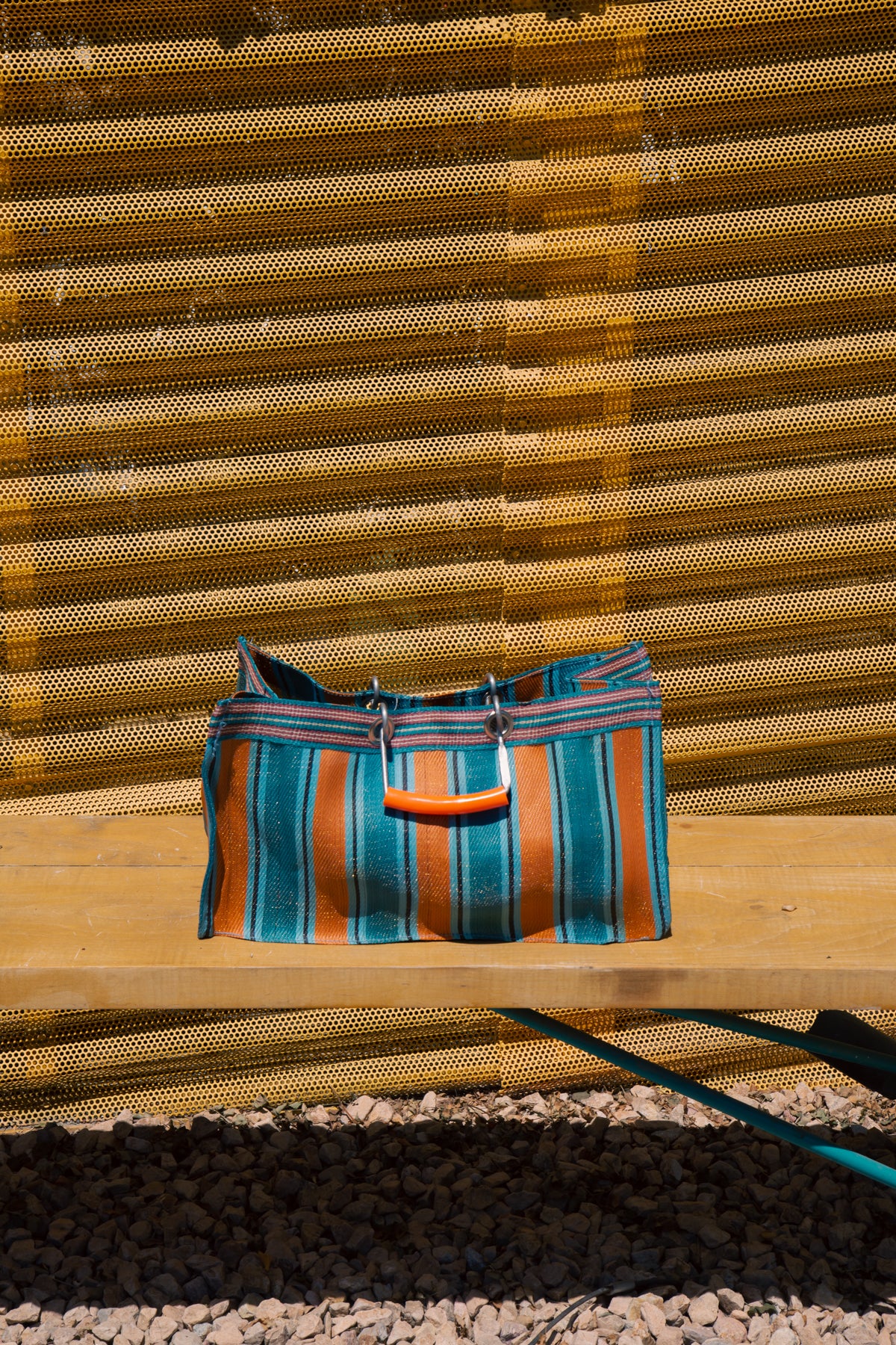 Stripe Tote Bag Wide