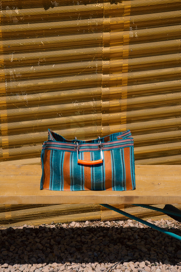 Stripe Tote Bag Wide