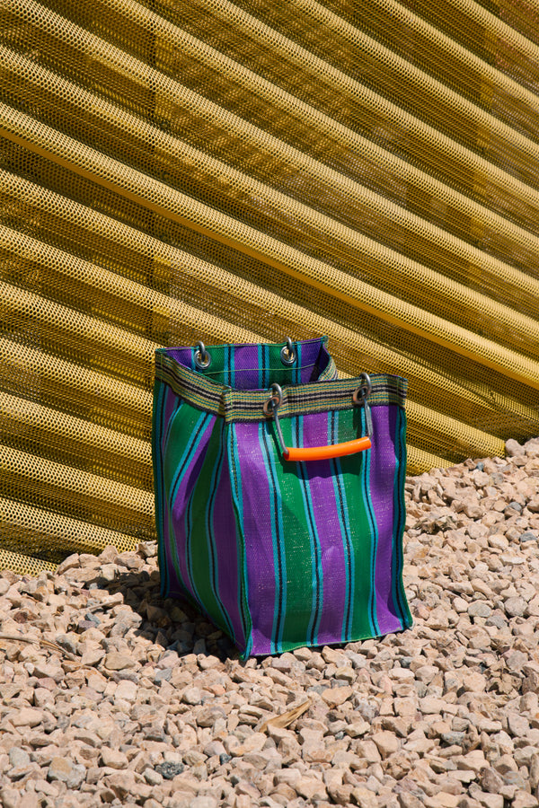 Stripe Tote Bag Rectangle D30