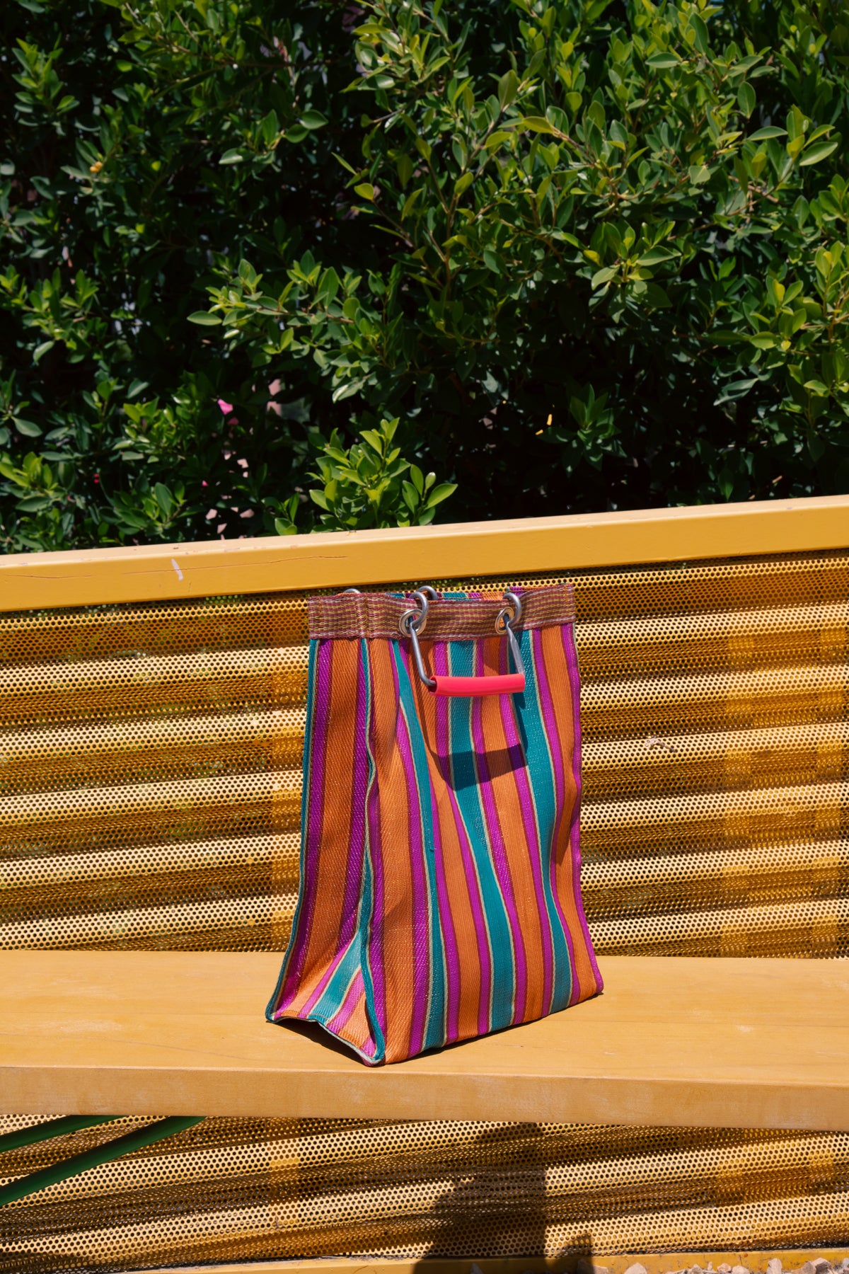 Stripe Tote Bag Rectangle D15