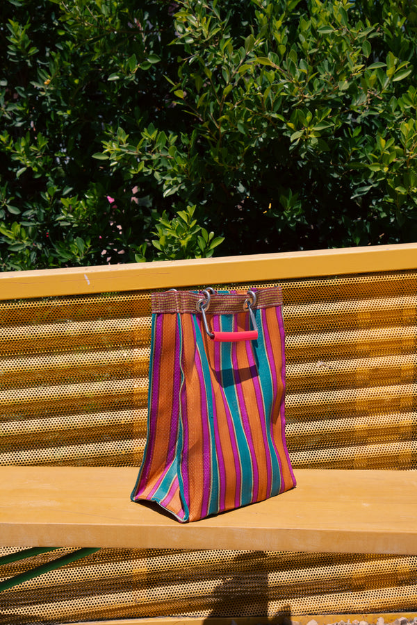 Stripe Tote Bag Rectangle D15