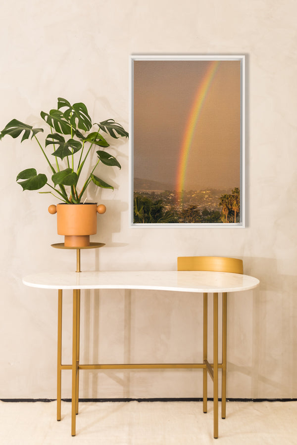 Rainbow 2 Framed Stretched Canvas