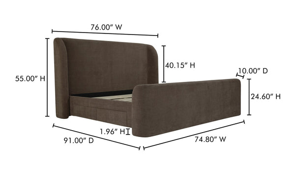 Sophia Storage Bed Moes Home Collection Mhc Rn 1152 03 0 10