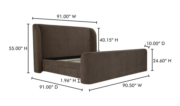 Sophia Storage Bed Moes Home Collection Mhc Rn 1152 03 0 12