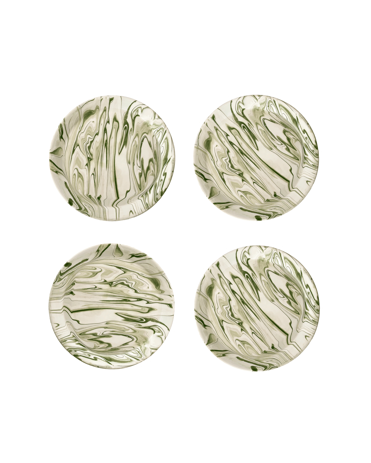 Marble Olive Salad Plate Set Of 4 Uvn 1000141 1