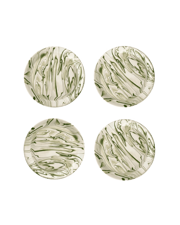 Marble Olive Salad Plate Set Of 4 Uvn 1000141 1