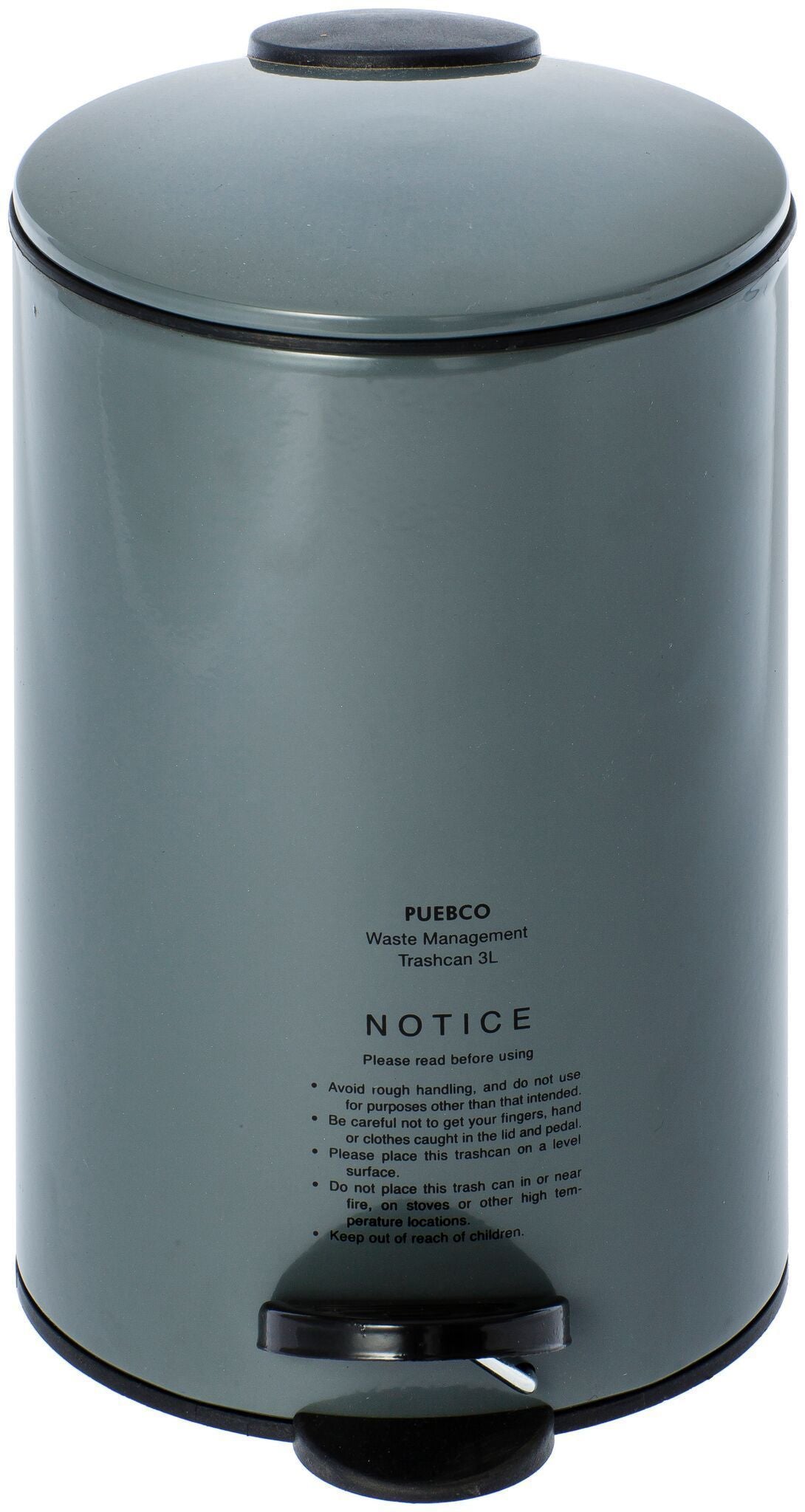 Gray Trashcan Design By Puebco 2