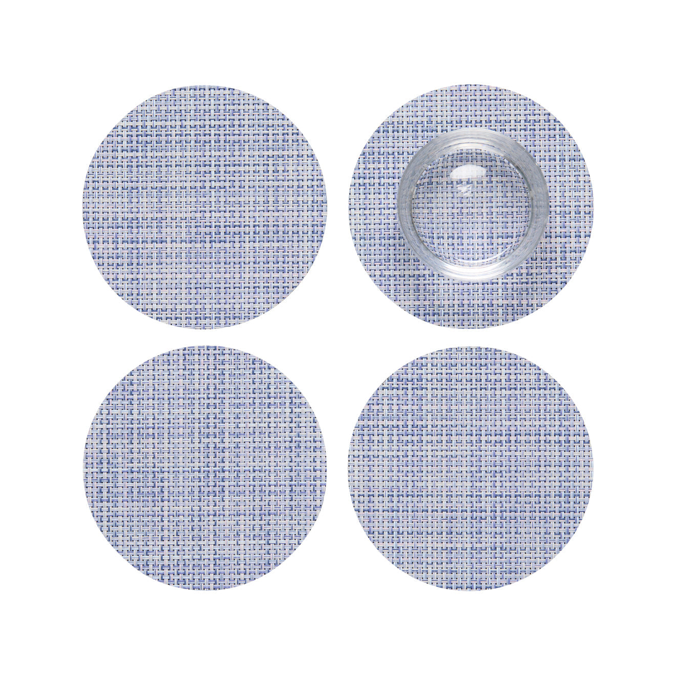 Mini Basketweave Set Of 4 Coasters Chilewich Chw 100743 002 18