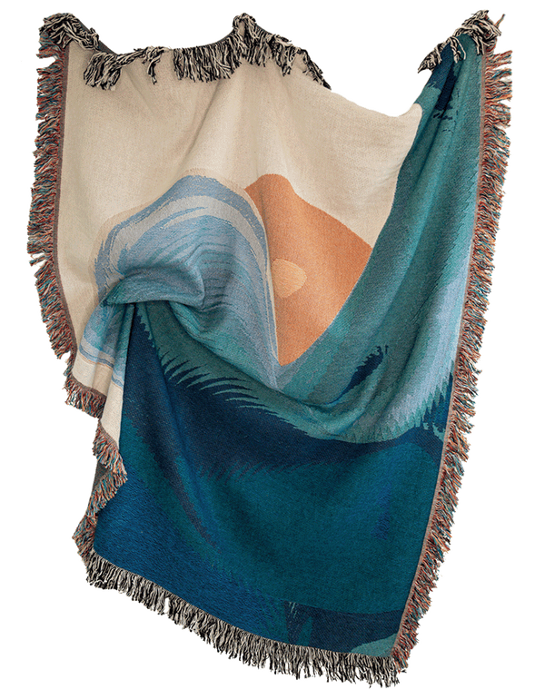 Wave Woven Throw