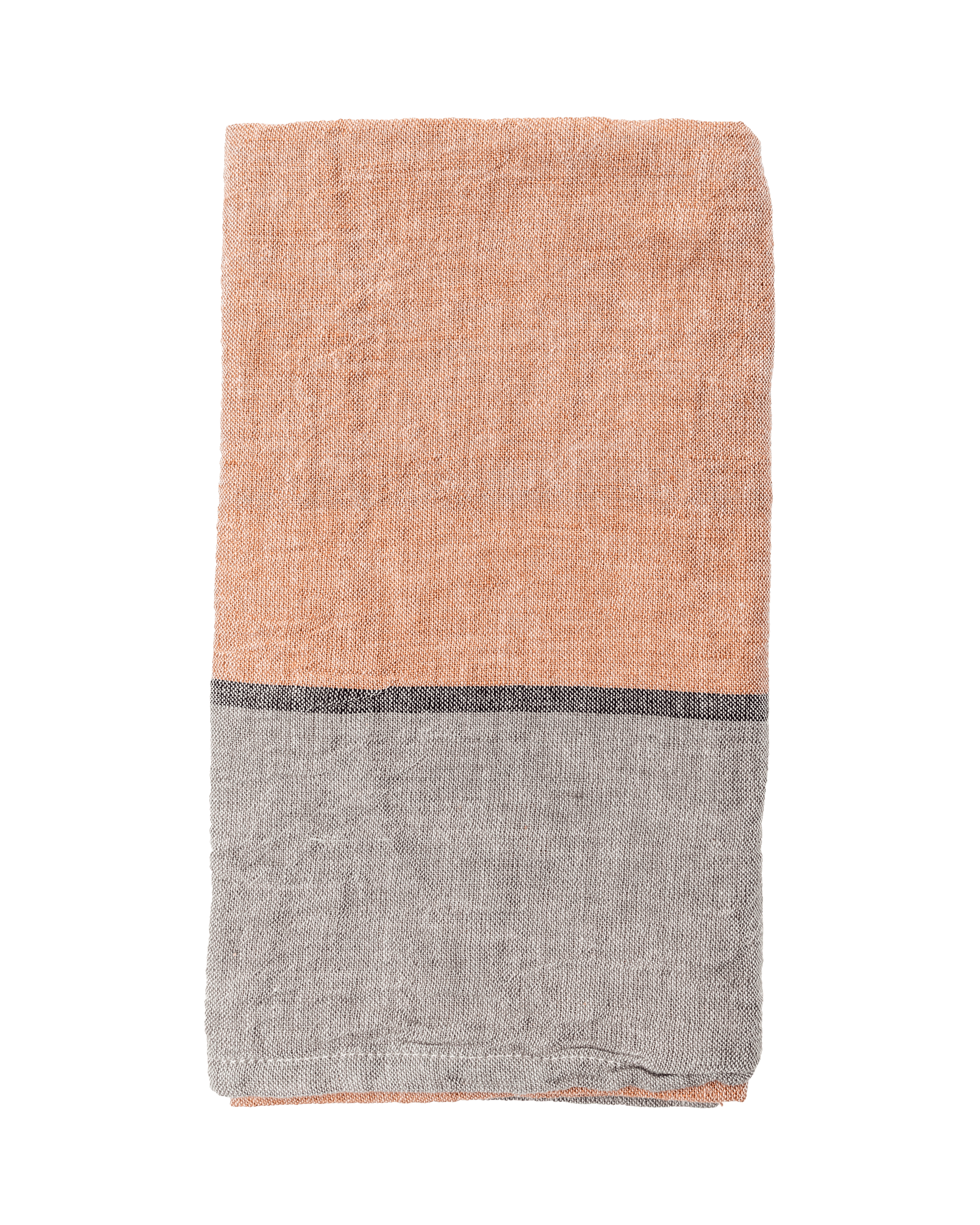 Mandarin Kitchen Towel in İndian Tan-Khaki
