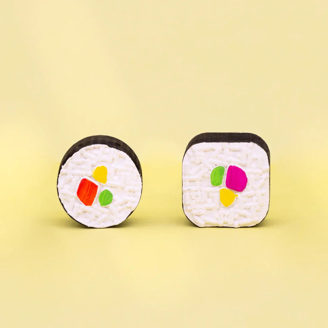twee sushi maki roll sidewalk chalk 3
