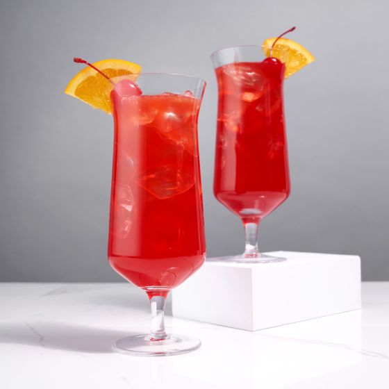 angled crystal hurricane glasses 5
