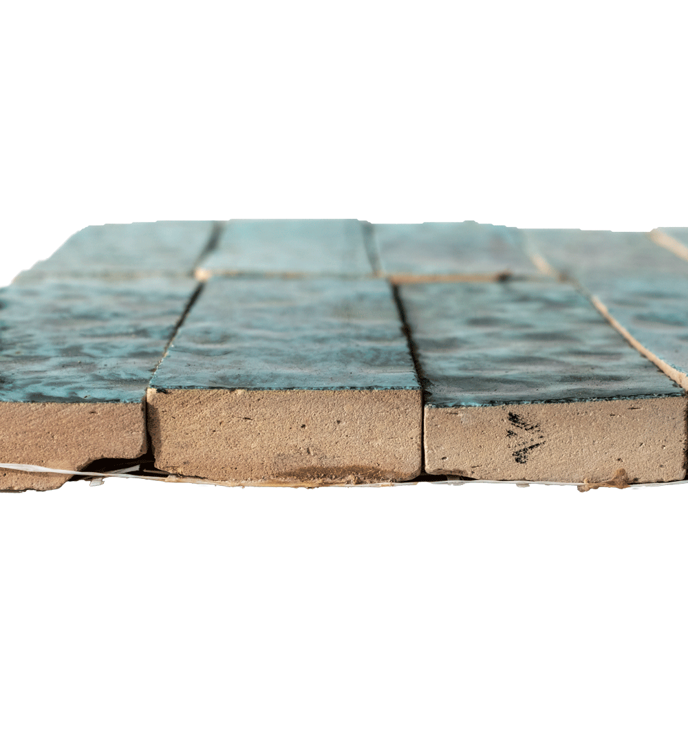 Zellige Dark Blue Mosaic Plaque Uvn 2000163 4