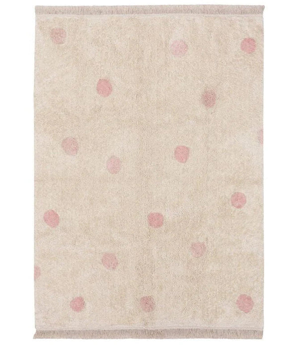 Washable Rug Hippy Dots Vintage Nude Lorena Canals C Hido Vnu 1