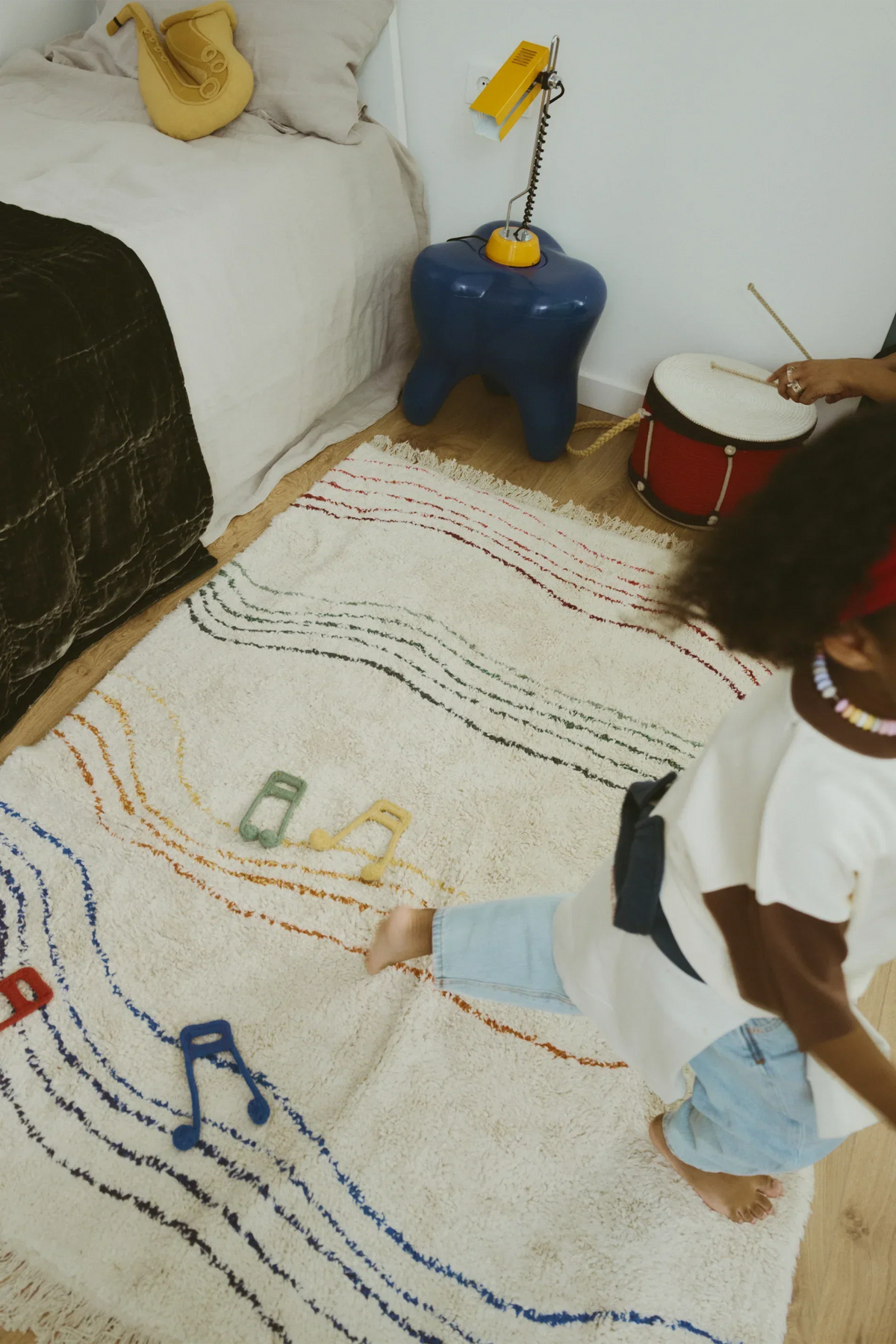 Musical Notes Washable Play Rug Lorena Canals C Notes Nbk S 12