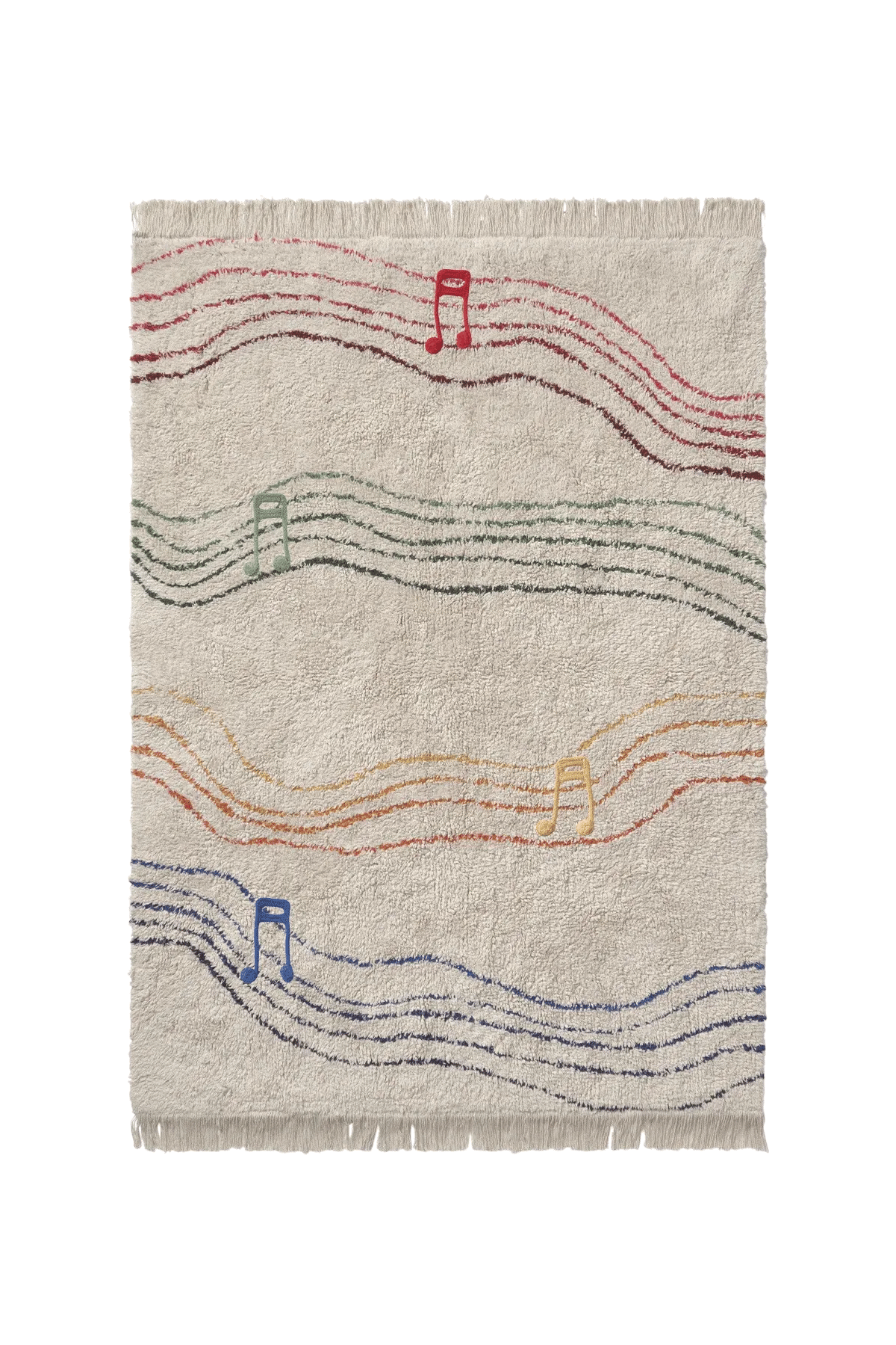 Musical Notes Washable Play Rug Lorena Canals C Notes Nbk S 2